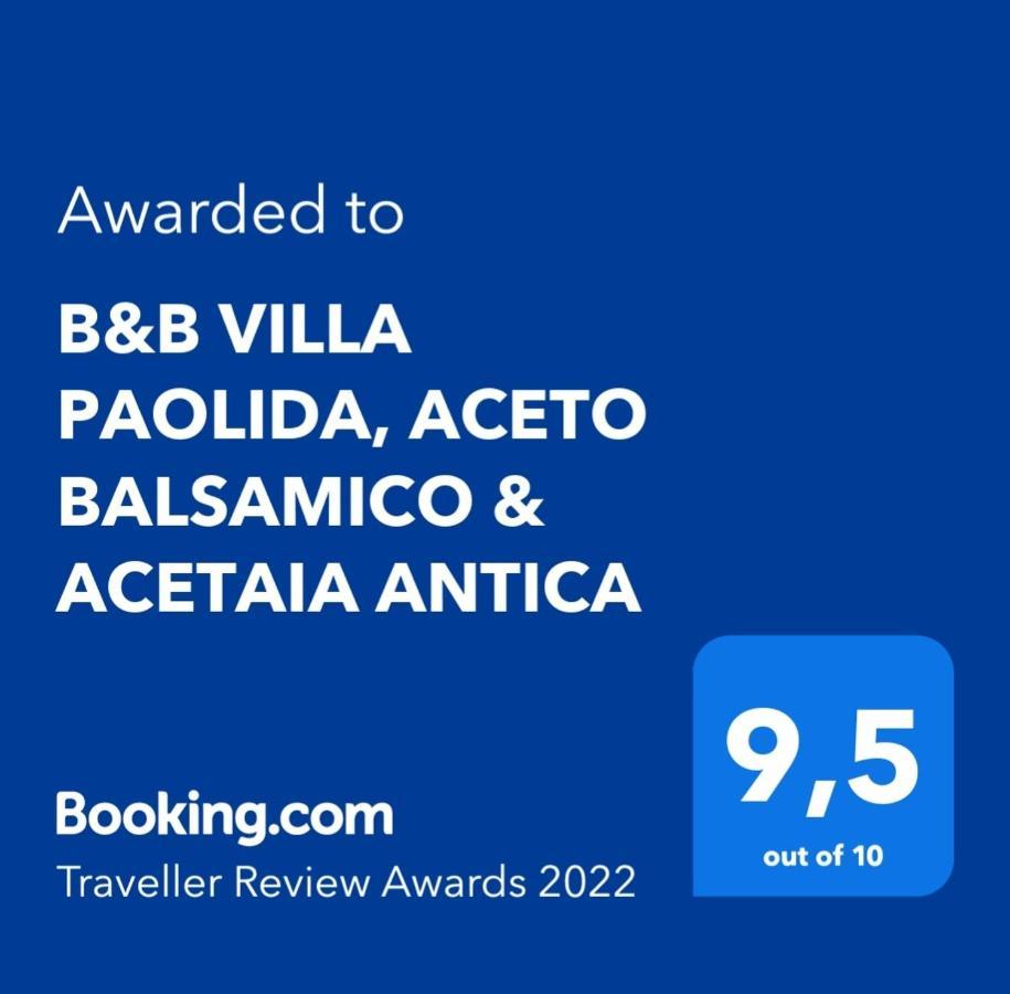 B&B Villa Paolida, Aceto Balsamico & Acetaia Antica Nonantola Ngoại thất bức ảnh